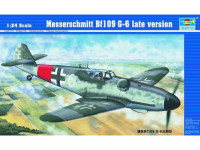 Trumpeter 02408 Самолет Мессершмитт Bf-109 G-6 (поздняя версия) 1/24