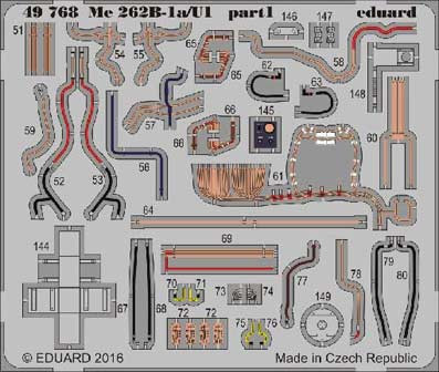 Eduard 49768 Me 262B-1a/U1 1/48