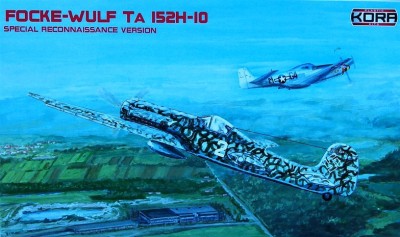 Kora Model KPK72005 Focke-Wulf Ta 152H-10 (plastic kit&amp;resin set) 1/72