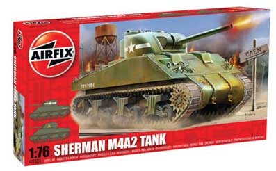 Airfix 01303 Танк Sherman M4 1/72