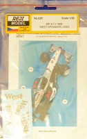 REJI MODEL DECRJM025 1/20 McLaren MP 4/13 1998 West Sponsor logo