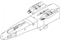 CMK 7100 OV-10D - armament set for ACA 1/72