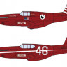 Hasegawa 02215 P-51C Mustang "Excalibur 3" (2 модели) 1/72