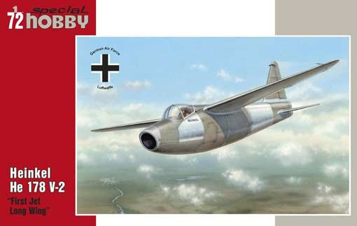 Special Hobby SH72192 Heinkel He 178 V-2 - Re-issue