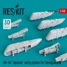 Reskit RSU48-280 AH-64 'Apache' early pylons (HAS) 3D-Print 1/48