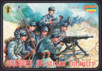 Strelets m 24 Австрийская пехота 1МВ 1:72