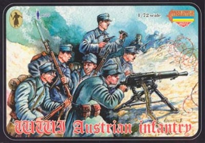 Strelets STRM024 Австрийская пехота 1МВ 1/72