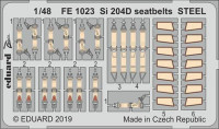 Eduard FE1023 1/48 Si 204D seatbelts STEEL (SP.HOB.)