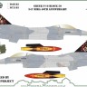 Model Maker Decals D48183 Greek Lockheed-Martin F-16C 347 Mira 40th Anniversary 1/48