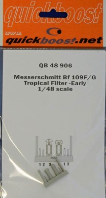 QuickBoost QB48906 Bf 109F/G tropical filter (early) 1/48