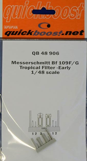 QuickBoost QB48906 Bf 109F/G tropical filter (early) 1/48
