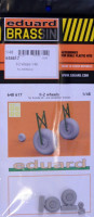 Eduard 648617 BRASSIN Il-2 wheels (ZVE) 1:48
