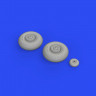Eduard 648617 BRASSIN Il-2 wheels (ZVE) 1:48