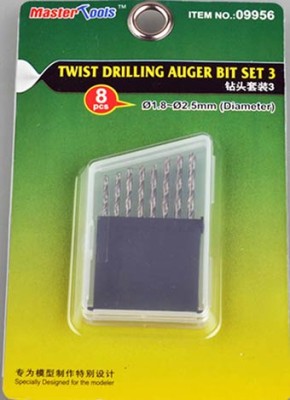 Master Tools 09956 Сверла (набор № 3)