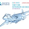 Quinta studio QD48405 F-14D (Hobby Boss) 1/48