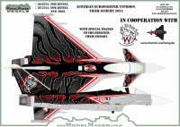 Model Maker Decals D72234 Austrian Eurofighter Typhoon Tiger scheme 2024 2. Squadron/Fighter Wing (2. Staffel), 1/72