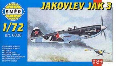 Smer 836 Yakovlev Yak 3 1/72