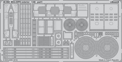 Eduard 48968 MiG-25PD exterior 1/48
