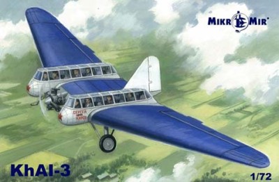 MikroMir 72-014 Планеролет ХАИ-3 1/72