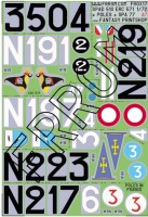 Frrom-Azur FROX17 SPAD 510 Additional badges and numbers for the SPAD 510, and corrections 1/72