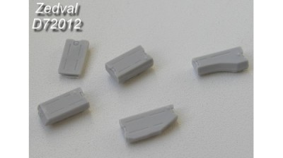 Zedval D72012 Fuel tanks T-72-T-90 1/72