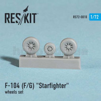 ResKit RS72-0010 F-104 (F/G) "Starfighter" wheels set 1/72