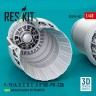 Reskit U48453 F-15 (A,B,C,D,E,J) open exh. nozzles (REV) 1/48