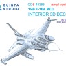 Quinta studio QDS-48388 F-16A MLU (Kinetic) (Малая версия) 1/48