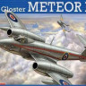 Revell 04658 Самолет Истребитель Gloster Meteor Mk.4, реактивный британский