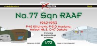 Dk Decals 72108 No.77 Sqn RAAF 1942-1953 (20x camo) 1/72