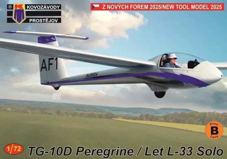 Kovozavody Prostejov 72499 TG-10D Peregrine / Let L-33 Solo (3x camo) 1/72