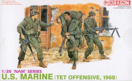 Dragon 3305 Солдаты U.S.Marines (Tet Offensive 1968)