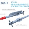 Quinta studio QT48158 Ракеты «воздух-воздух» Р-77-1 (версия 1) с пусковыми устройствами, 2 шт. (для всех моделей) 1/48