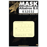 HGW 632032 Mask Albatros B.II (WNW) 1/32