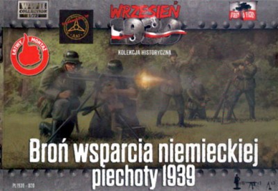 First To Fight FTF-72020 Пехота вермахта с тяжелым вооружением: пулеметы и минометы 1/72