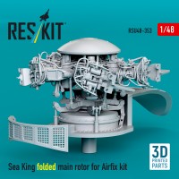 Reskit RSU48-0353 Westland Sea King folded main rotor 1/48