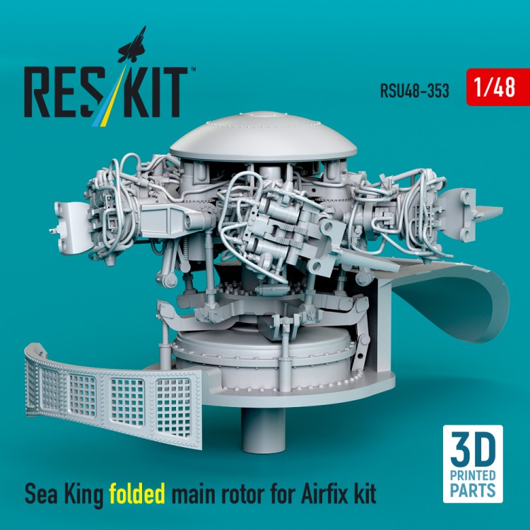 Reskit RSU48-0353 Westland Sea King folded main rotor 1/48