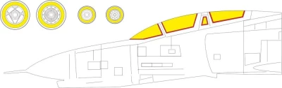 Eduard EX949 Mask F-4E (MENG) 1/48