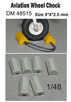 Dan Models 48515 1/48 Колодки стопорные самолетные, набор №6