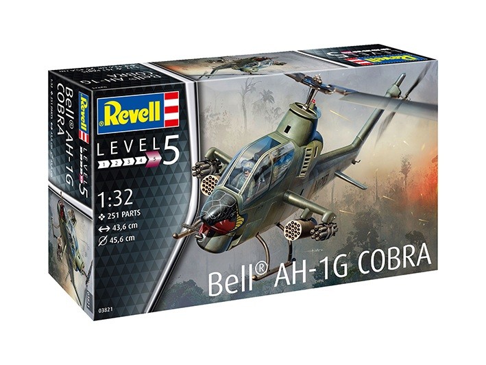 Revell 03821 Bell AH-1G Cobra (ex-ICM) 1/32