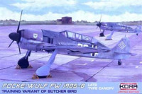 Kora Model KPK72059 Fw 190S-8 Late type canopy (5x camo, ex-EDU) 1/72