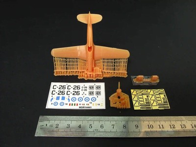 Metallic Details MDR14441 Fiat G.55 (3D-Printed) with etched parts and decals 1/144