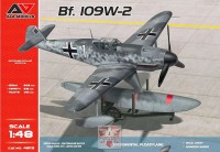 A&A Models 48013 Bf 109 W-2 experimental floatplane 1/48