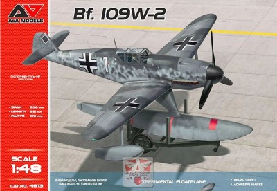 A&amp;A Models 48013 Bf 109 W-2 experimental floatplane 1/48