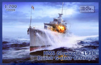 IBG Models 70008 1/700 HMS Glowworm 1938 British G-class detroyer