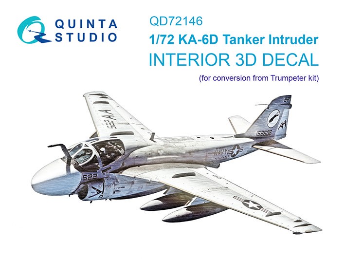 Quinta Studio QD72146 KA-6D Intruder (конверсия для Trumpeter) 1/72