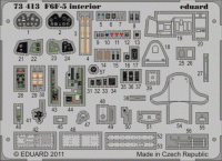 Eduard 73413 F6F-5 interior S.A.