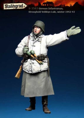 Stalingrad 3583 Немецкий пехотинец, Великие Луки, зима 1942-43
