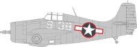 Eduard EX1032 Mask FM-1 US national insignia w/ red outline 1/48