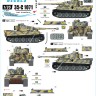 Star Decals 35-C1071 Generic numbers and insignias for Spring 1943 (incl. TIKI). Pz.Kpfw.VI Tigers of Das Reich. 8./SS-Pz-Regiment Das Reich 1/35